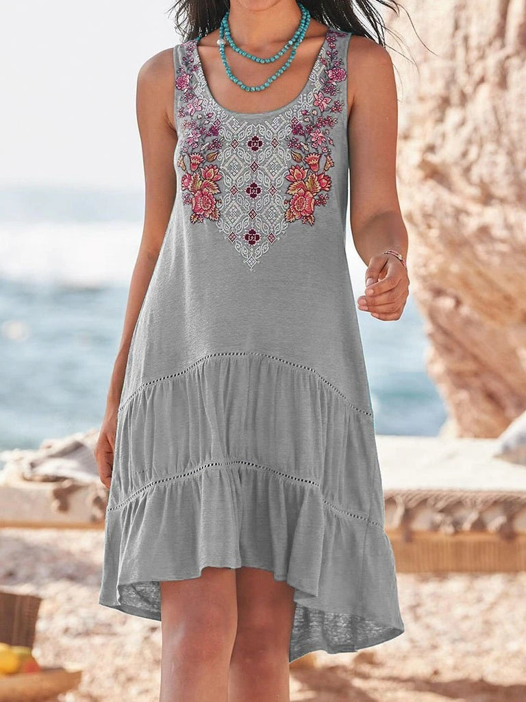 Print oversized summer dress      שמלת קיץ פרינט אוברסייז