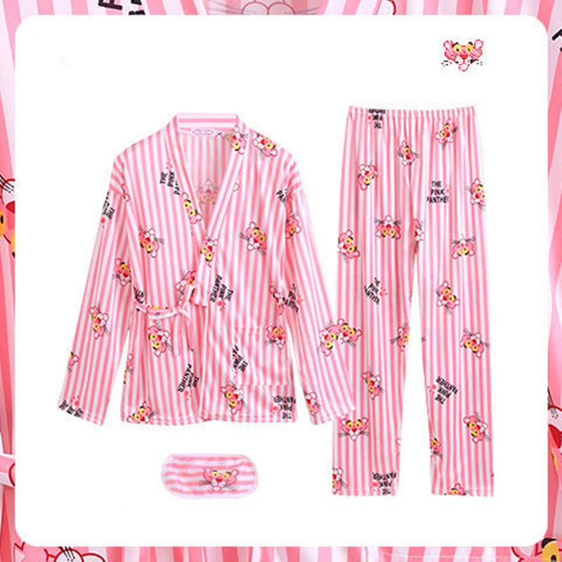 M-2XL Women Pajamas Sets Spring and Autumn Long Sleeve Sleepwear Suit Female shirt Homewear Cartoon Nightwear Lounge Wear New