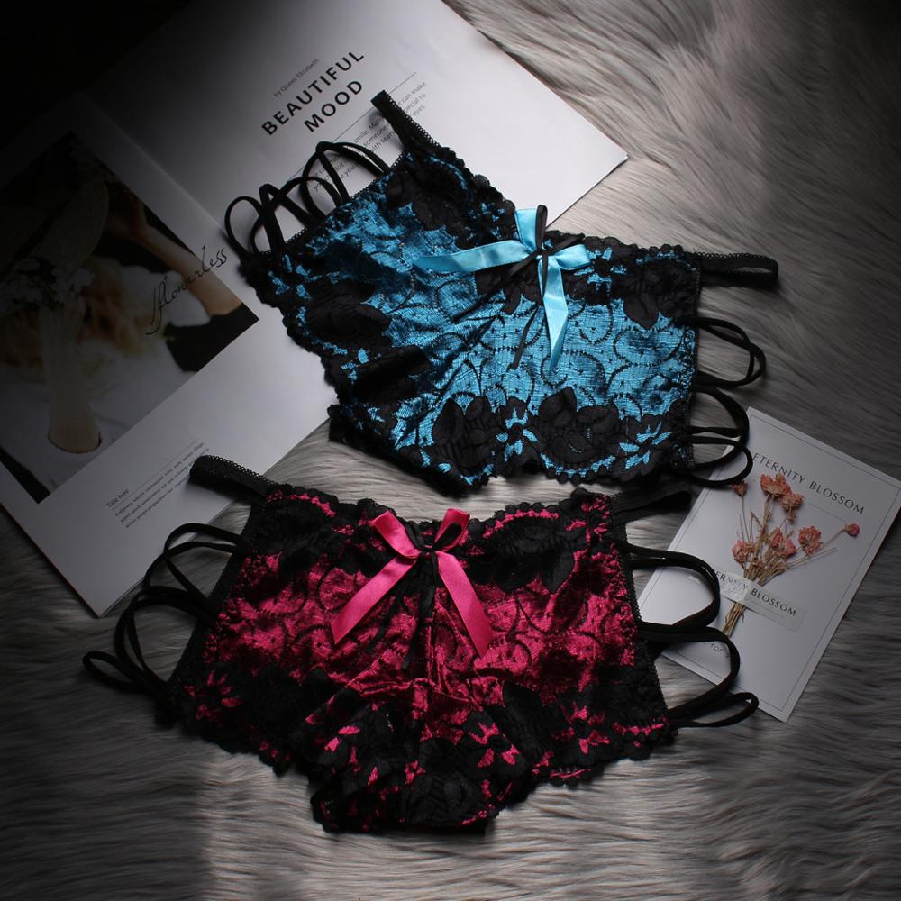 Women sexy panties lace underwear female casual sexy lingerie women's boxer ladies underpants intimates