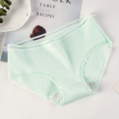 8 Color Panties for women cotton briefs ladies lace underwear sexy