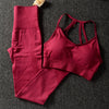 Gym 2 Piece Set Workout Clothes for Women Sports Bra and Leggings Set Sports Wear for Women Gym Clothing Athletic Yoga Set